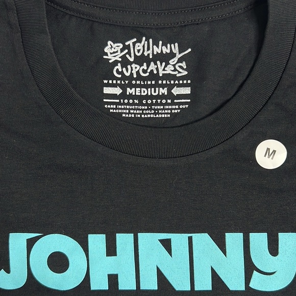 Johnny Cupcakes Snack Man Cherry The Secret Menu Graphic Tee‎ Shirt Medium - Picture 5 of 7